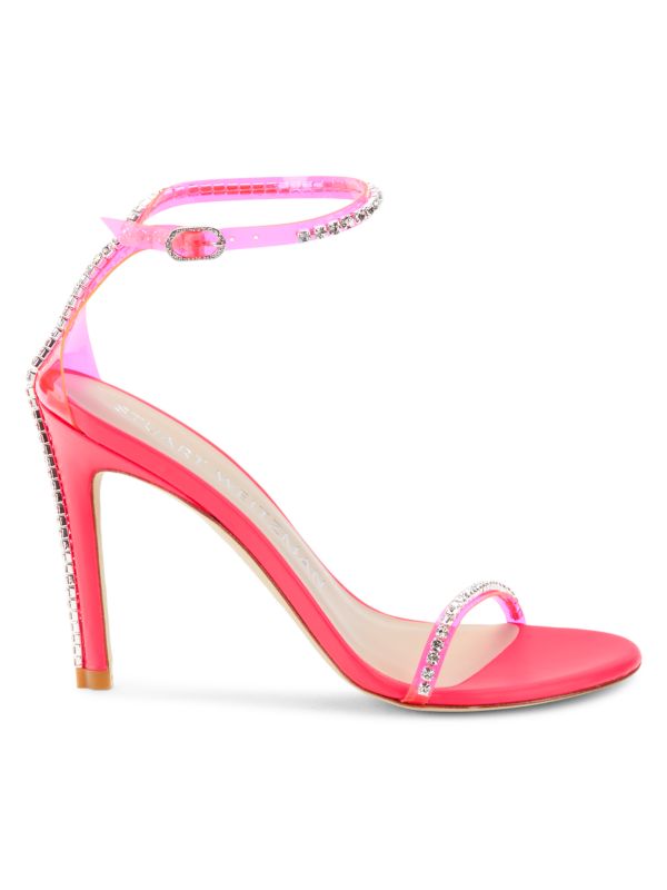 Stuart Weitzman Nudistglam Ankle Strap Sandals